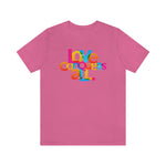 Load image into Gallery viewer, &quot;Love Conquers All&quot; Unisex Jersey Short Sleeve Tee - 16 colors

