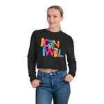 Load image into Gallery viewer, &quot;I Can and I Will&quot; Women&#39;s Cropped Sweatshirt
