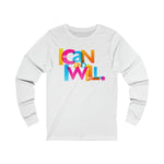 Load image into Gallery viewer, &quot;I Can and I Will&quot; Unisex Jersey Long Sleeve Tee - 11 colors
