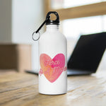Load image into Gallery viewer, &quot;Fierce As A Mother&quot; Heart 2 Stainless Steel Water Bottle
