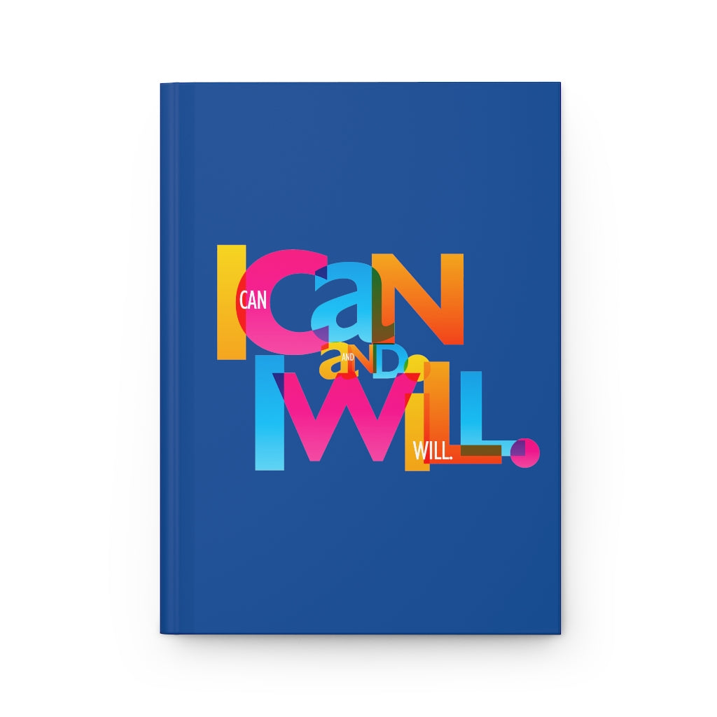 "I Can and I Will" Hardcover Journal Matte