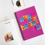 Load image into Gallery viewer, &quot;Dream Hope Believe Do&quot; Spiral Notebook - Ruled Line
