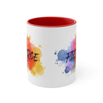 Load image into Gallery viewer, &quot;Fierce&quot; Accent Coffee Mug, 11oz - 5 colors
