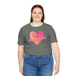 Load image into Gallery viewer, &quot;Fierce As A Mother&quot; Heart 2 Unisex Jersey Short Sleeve Tee - 12 colors
